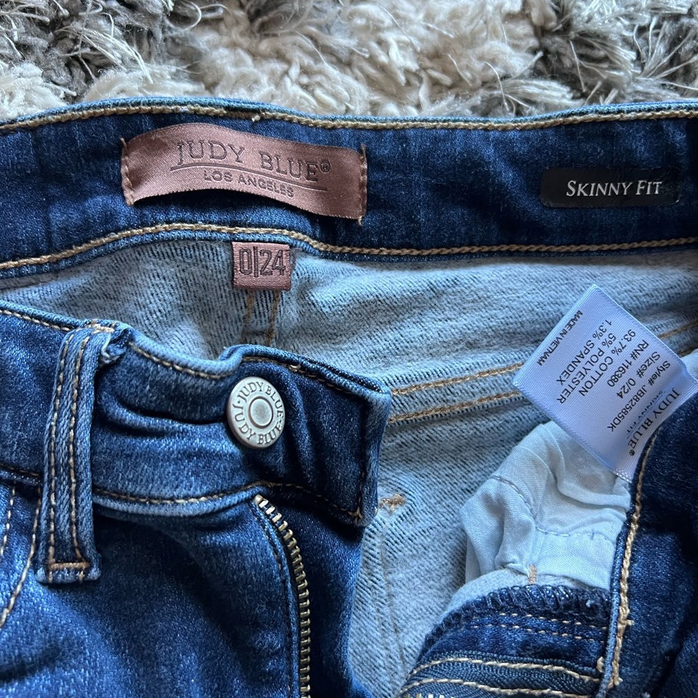 Judy Blue Dark Wash Skinny Jeans